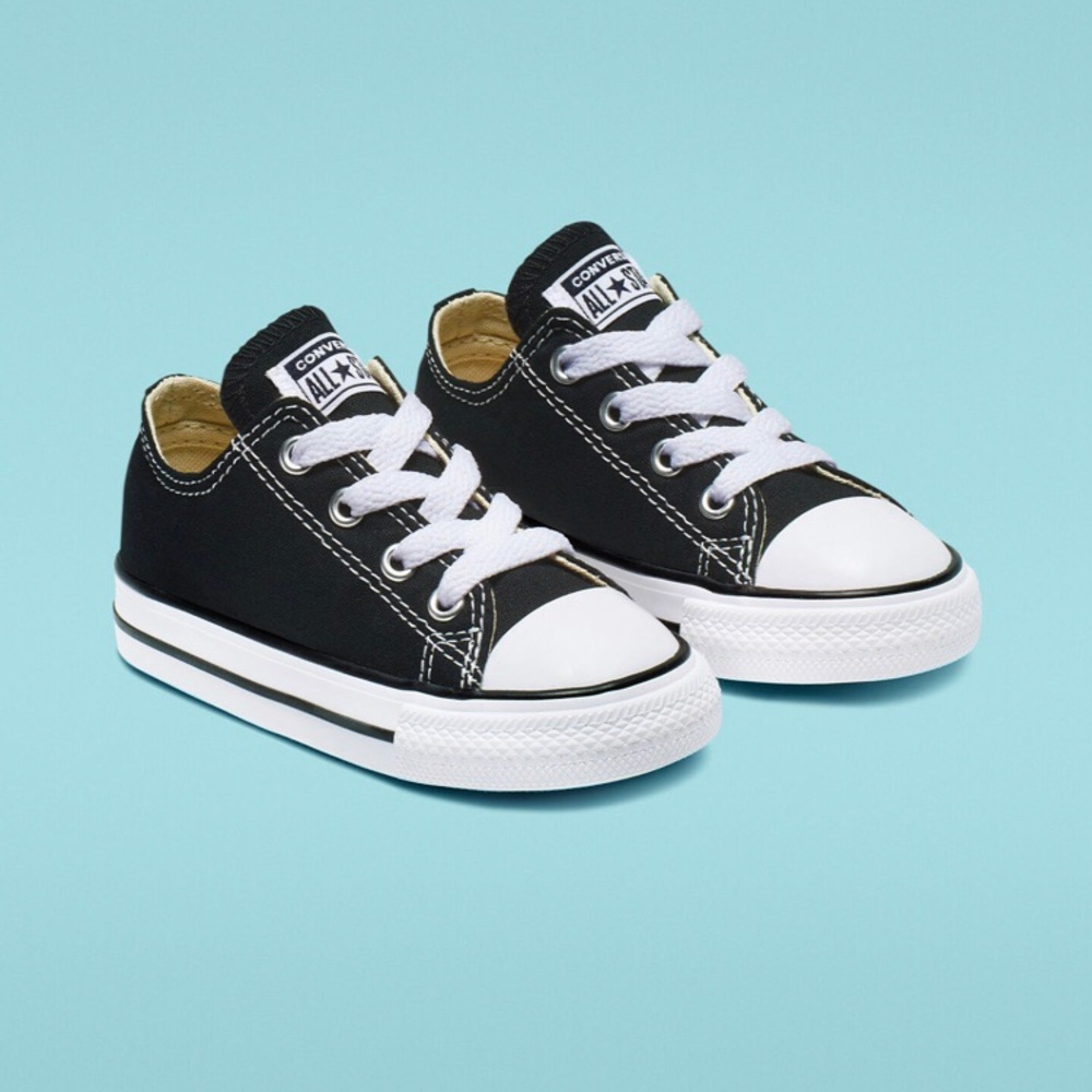 Infant low black Chuck Taylors (NWOT)